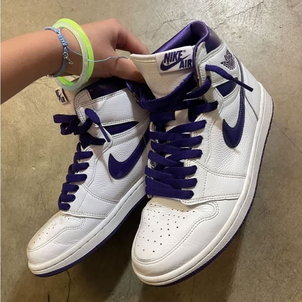 Women’s court purple jordan 1 retro high